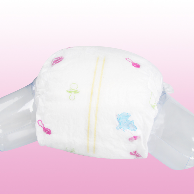 Unihope Pink And Purple Baby Diapers 4